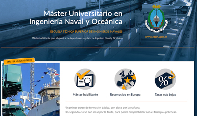 Máster en Ingenieria Naval y Oceánica